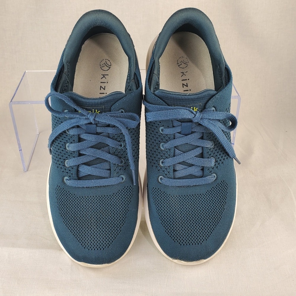 kizik Lima Shoes Men's 10.5 Wide Women's 12 Wide Hands-free Slip-On Tidepool